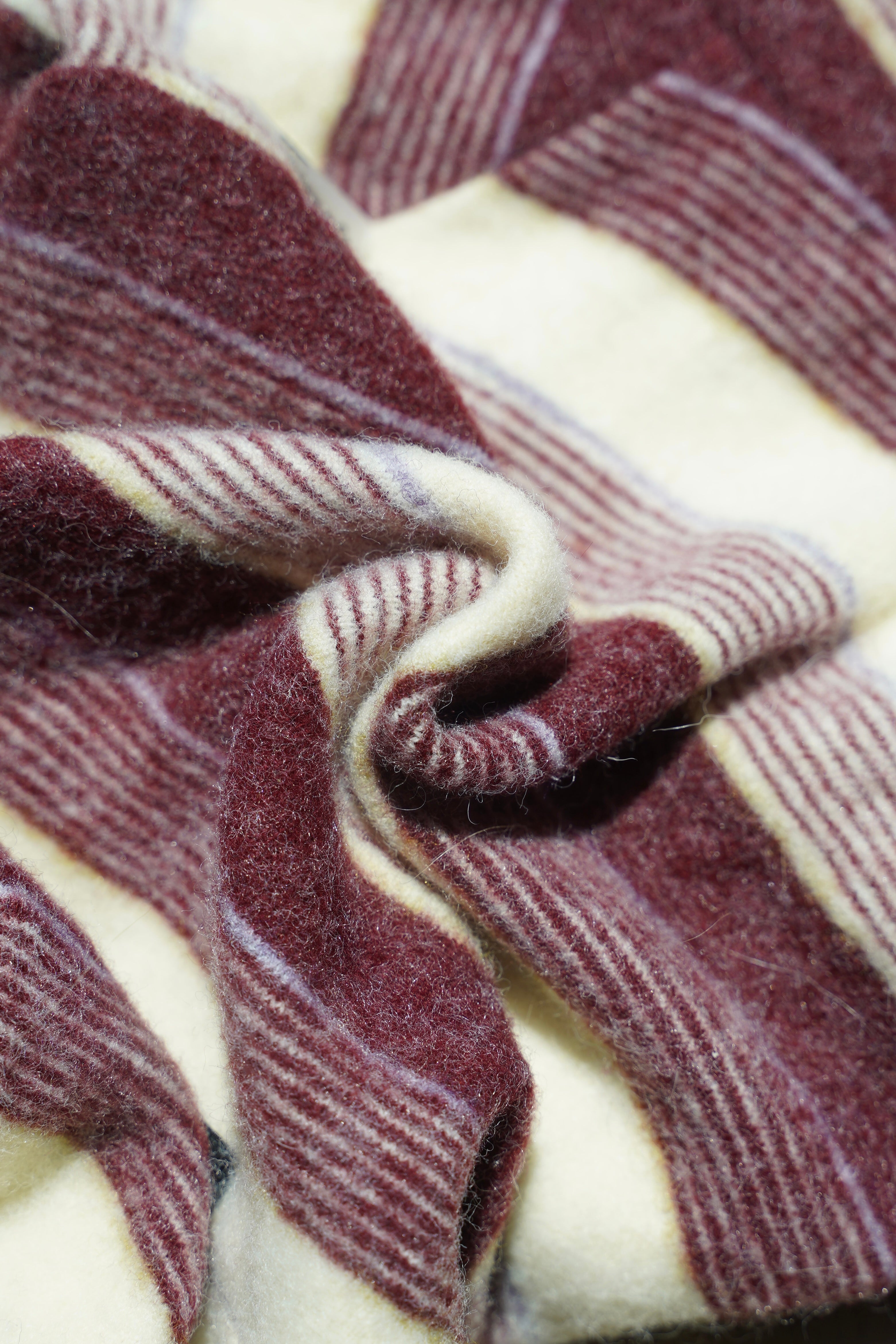 Mulberry Stripe Onesie